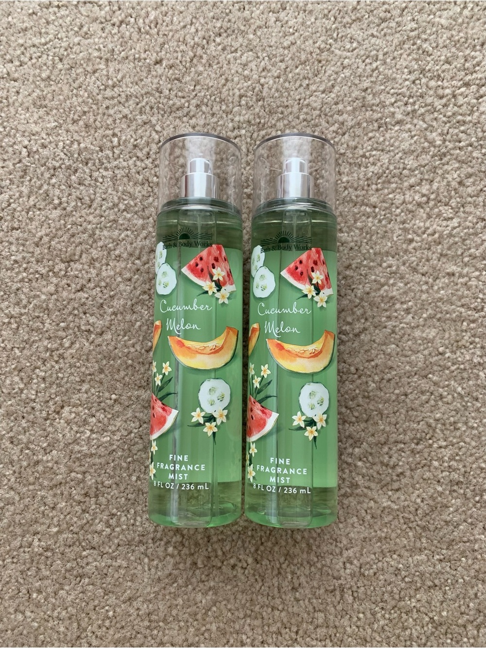 Bath & Body Works Cucumber Melon Fine Fragrance Mist - Green